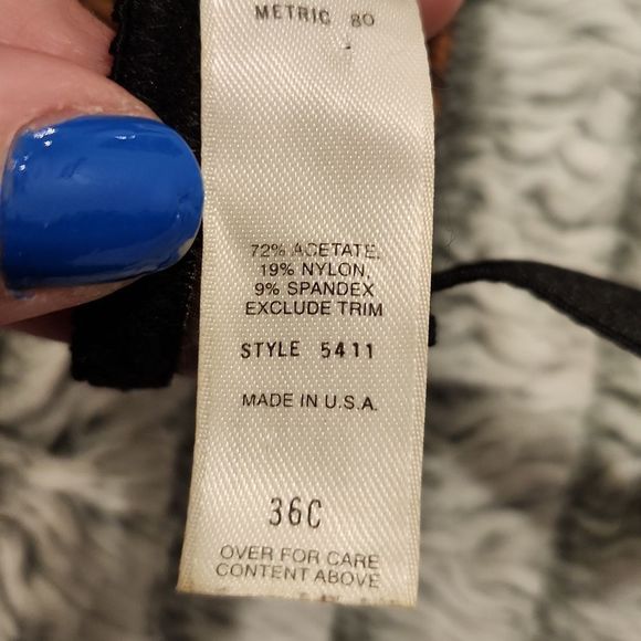 Velvet feeling leopard print Victorias secret push up underwire bra size 36C! - Picture 4 of 7